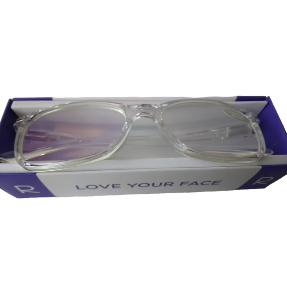Readerest Blue Light Blocking Reading Glasses Crystal Bliss +3.75 Magnification - Picture 3 of 4